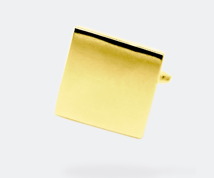 Gold Plattierte Quadratische
